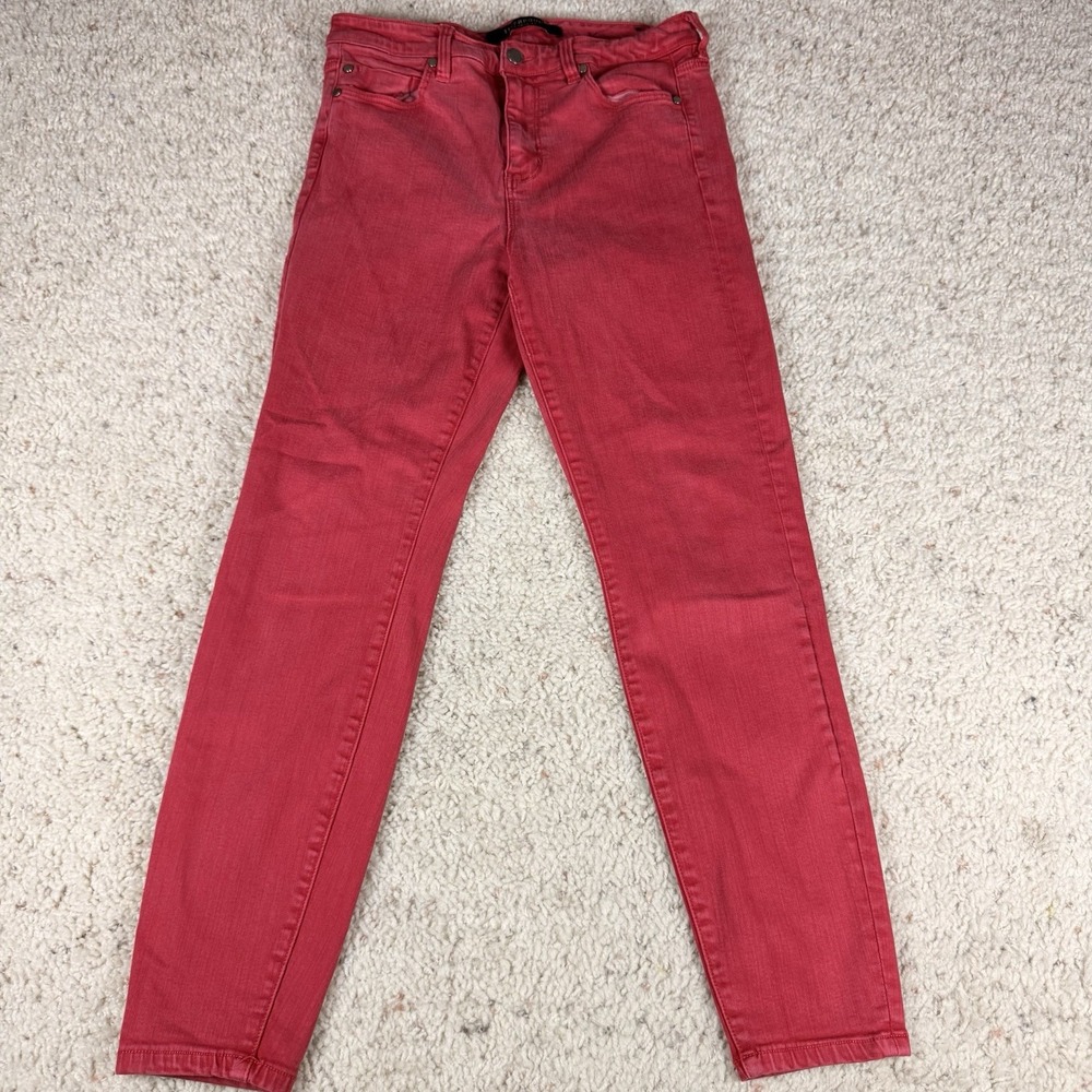Liverpool Jeans Los Angeles The High Rise Ankle Cardinal Redβ Jeans 8/29 EUC